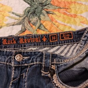 Mens Rock Revival Jeans